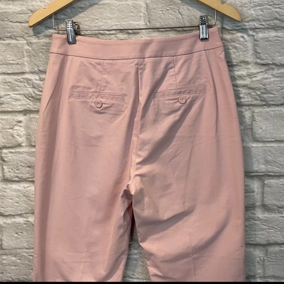 NEW TAILORED Rebecca Taylor Women's Sz 2 Stretch Suiting Pants Primrose - Picture 6 of 9